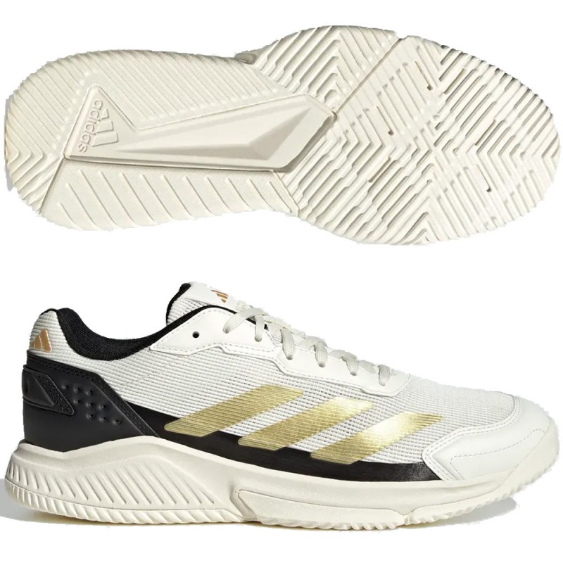 Adidas Courtquick Padel M gold metallic 2026 padel shoes
