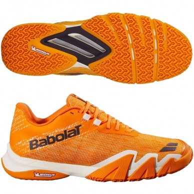 Babolat Jet Viva Men orange cream 2026 Padel Shoes